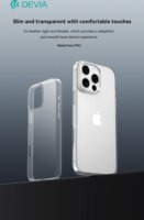 Devia Naked Apple iPhone 15 Hátlapvédő Telefontok - Átlátszó