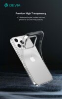 Devia Naked Apple iPhone 15 Hátlapvédő Telefontok - Átlátszó