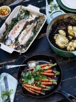 Le Creuset 20182230000422 Sütő- és Tálaló serpenyő 23cm - Fekete