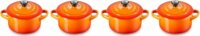 Le Creuset 79212100900100 Mini Tálaló edény készlet 4 db 10 x 5 cm - Piros