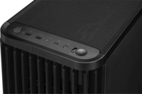 ASUS ProArt PA401 Wood Metal PWM Midi Torony Számítógépház + 1db 120mm + 2db 160mm ventilátor - Fekete