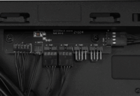 ASUS ProArt PA401 Wood Metal PWM Midi Torony Számítógépház + 1db 120mm + 2db 160mm ventilátor - Fekete