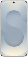 Samsung Galaxy S25+ Szilikon Hátlapvédő Telefontok Szíjjal - Fehér