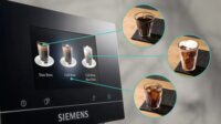 Siemens TQ715R03 Automata Kávéfőző 1500W - Ezüst / Fekete