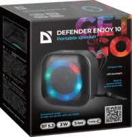 Defender 65009 Enjoy 10 Bluetooth hordozható hangszóró 3 Watt - Fekete