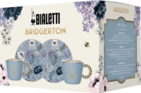 Bialetti Bridgerton Kávéscsésze és alátét (2db / csomag)