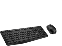Genius KM-8206S Wireless billentyűzet egérrel - Fekete US