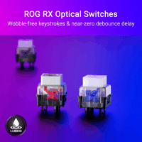 ASUS ROG Strix Scope II 96 RX Wireless Mechanikus Gaming Billentyűzet UK - Fekete