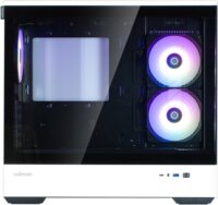 Zalman P30 BW Mini Torony Számítógépház + 3db 120mm Ventillátor - Fehér