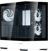 Zalman P30 BW Mini Torony Számítógépház + 3db 120mm Ventillátor - Fehér