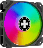 Xilence XPF120R 120mm PWM ARGB Rendszerhűtő Ventilátor - Fekete