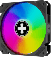 Xilence XPF120R 120mm PWM ARGB Rendszerhűtő Ventilátor - Fekete