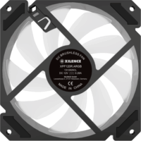 Xilence XPF120R 120mm PWM ARGB Rendszerhűtő Ventilátor - Fekete