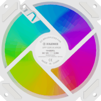 Xilence XF066 120mm PWM ARGB Rendszerhűtő Ventilátor - Fehér