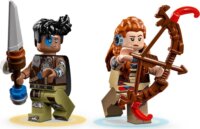 LEGO® Horizon: 77037 - Aloy és Varl a páncéljáró és a fűrészfog ellen