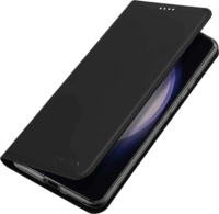 Nevox Vario Series Bookcase Samsung Galaxy S25 Flip Telefon tok - Fekete