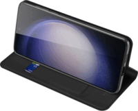 Nevox Vario Series Bookcase Samsung Galaxy S25 Flip Telefon tok - Fekete