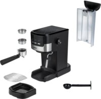 MPM MKW-13 Eszpresszó kávéfőző 1100 Watt - Fekete / Ezüst