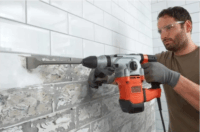 Black & Decker BEHS03K-QS SDS-PLUS Elektromos Fúró-Vésőkalapács 1250 Watt