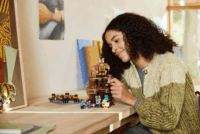 LEGO Minecraft 21272 - Küzdőtér az erdei háznál