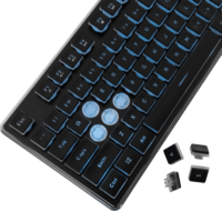 White Shark Tachi Vezetékes Gamer Billentyűzet UK - Fekete