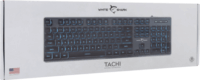 White Shark Tachi Vezetékes Gamer Billentyűzet UK - Fekete