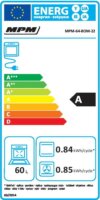MPM MPM-64-BOM-22 Beépíthető Elektromos sütő - Inox