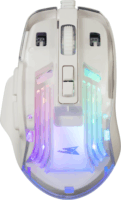 Baracuda BGM-062W Anglerfish Vezetékes Gamer Egér - Fehér