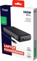 Trust Laro Powerbank 2xUSB-C / USB-A 20000 mAh 100W - Fekete