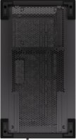 Krux Exo Midi Torony Számítógépház + 4db 120mm ventilátor - Fekete