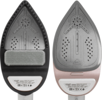 Adler AD5044 2 az 1-ben Ruhagőzölő és Vasaló 1800 Watt - Fehér / Arany