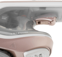 Adler AD5044 2 az 1-ben Ruhagőzölő és Vasaló 1800 Watt - Fehér / Arany