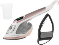 Adler AD5044 2 az 1-ben Ruhagőzölő és Vasaló 1800 Watt - Fehér / Arany