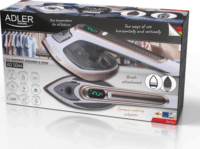 Adler AD5044 2 az 1-ben Ruhagőzölő és Vasaló 1800 Watt - Fehér / Arany