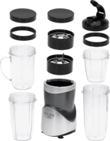 Adler AD 4084 Blender Smoothie Set Elektromos Turmixgép 0,7L / 1200 Watt - Fekete / Inox