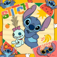 Ravensburger Disney Stitch 3x49 darabos puzzle