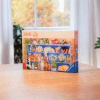 Ravensburger Macskák a polcon 200 darabos puzzle