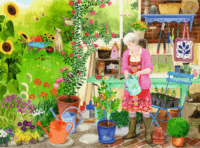 Ravensburger Kertészkedés 100 darabos puzzle