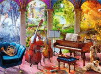 Ravensburger Zenés évszakok 100 darabos puzzle