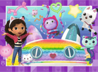 Ravensburger Gabby"s Dollhouse - Ünnepeljünk 100 darabos puzzle