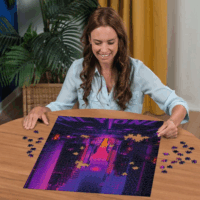 Ravensburger New York neon színben 1000 darabos puzzle