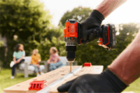 Black & Decker BCD383D1XK-QW Akkus fúró-csavarozó 1x 2Ah Akku + Töltő