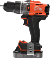 Black & Decker BCD383D1XK-QW Akkus fúró-csavarozó 1x 2Ah Akku + Töltő
