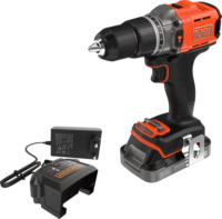 Black & Decker BCD383D1XK-QW Akkus fúró-csavarozó 1x 2Ah Akku + Töltő