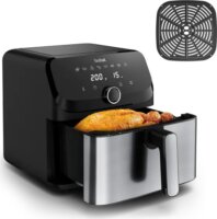 Tefal EY855D10 Easy Fry Mega AirFryer Forrólevegős sütő 7,5L 2000 Watt - Fekete