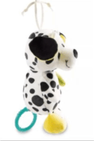 Nici My First Nici Zenélő Dalmata kutya babaplüss - 18 cm