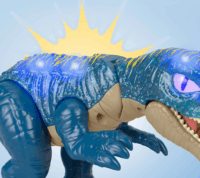 Fisher-Price JCT48 Jurassic World Világító Baryonyx figura