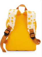 Nici Hátizsák kivehető nyuszi plüssfigurával - Sárga 21 x 26 cm