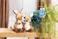 Nici Kelly kenguru álló plüssfigura 35 cm