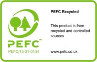 3M Post-it 38x51mm Újrahasznosított Öntapadó jegyzettömb - Vegyes színek (6x 100 lap/tömb)